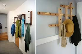 Hooks are great for keeping things off the floor