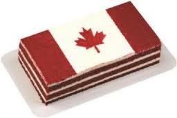 La Rocca Canada Day cake purchased at Sobeys