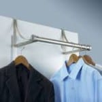 over the door hooks are great for hanging up damp clothes
