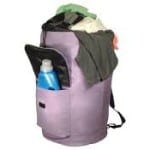 Backpack laundry bags make it easy to get everything to the laudromat.