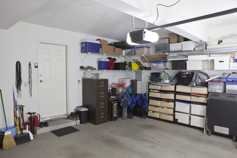 Use vertical space to optimum your storage space.